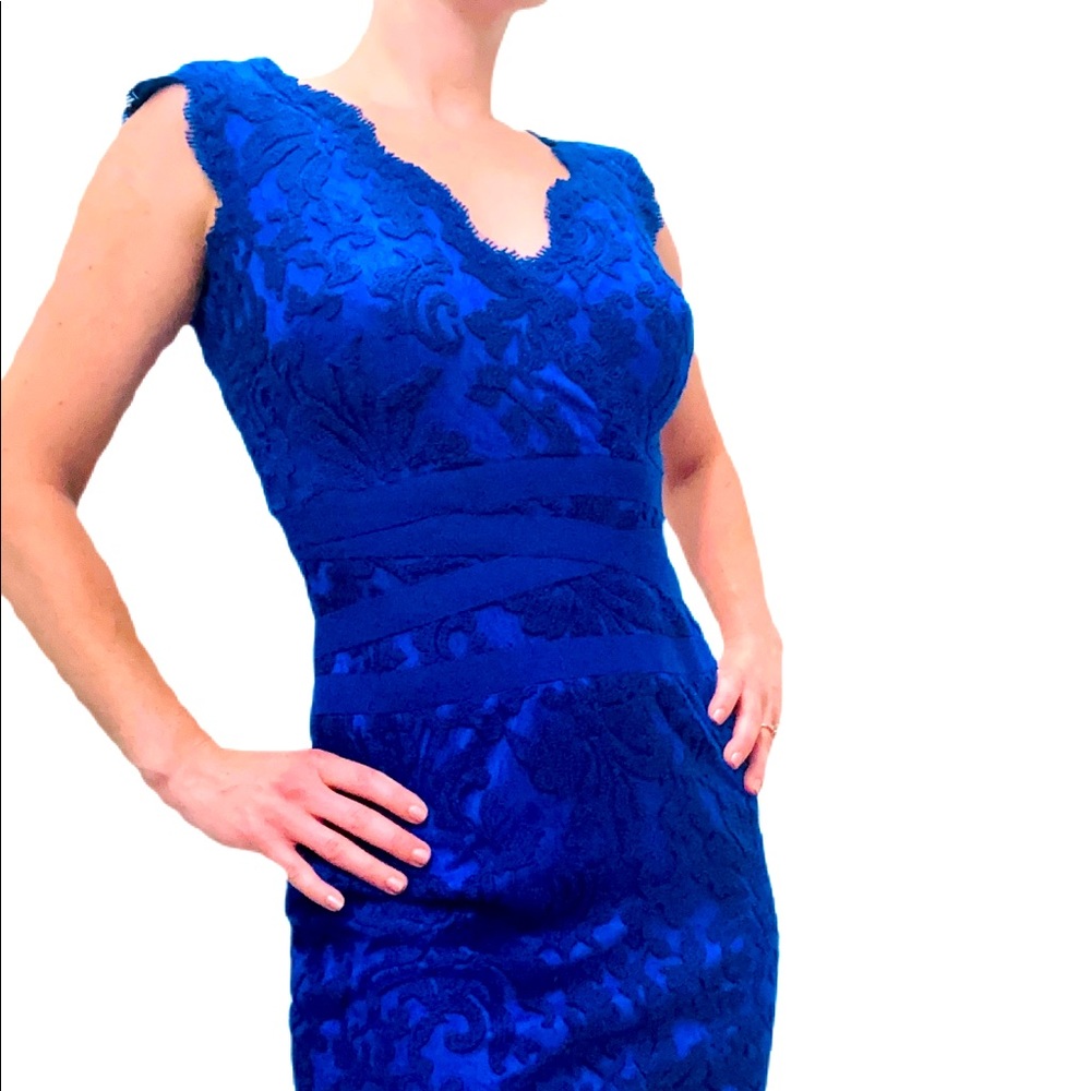 Blue Tadashi Shoji Cocktail Dress